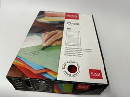 ELCO Organisationsmappen mit Sichtfenster Rot NEU & OVP