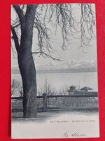 Neuchâtel - Le Crêt et les Alpes 1906