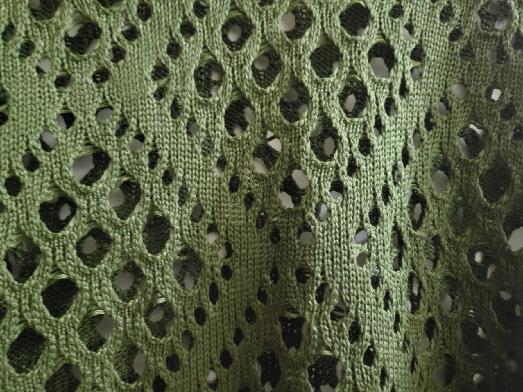 Maglioni & Felpe: Schöne Olivgrüner Strickpullover mit Lochmuster – Nuovo (secondo la descrizione) da Basel venduto da sci_67ms 8
