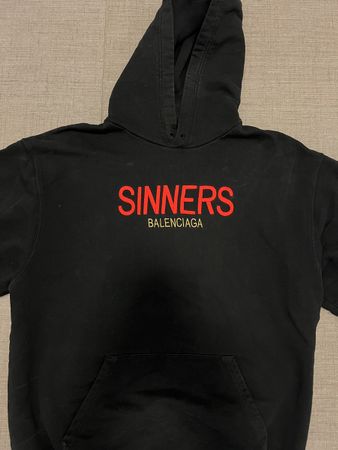 Balenciage, hoodie oversized, size M
