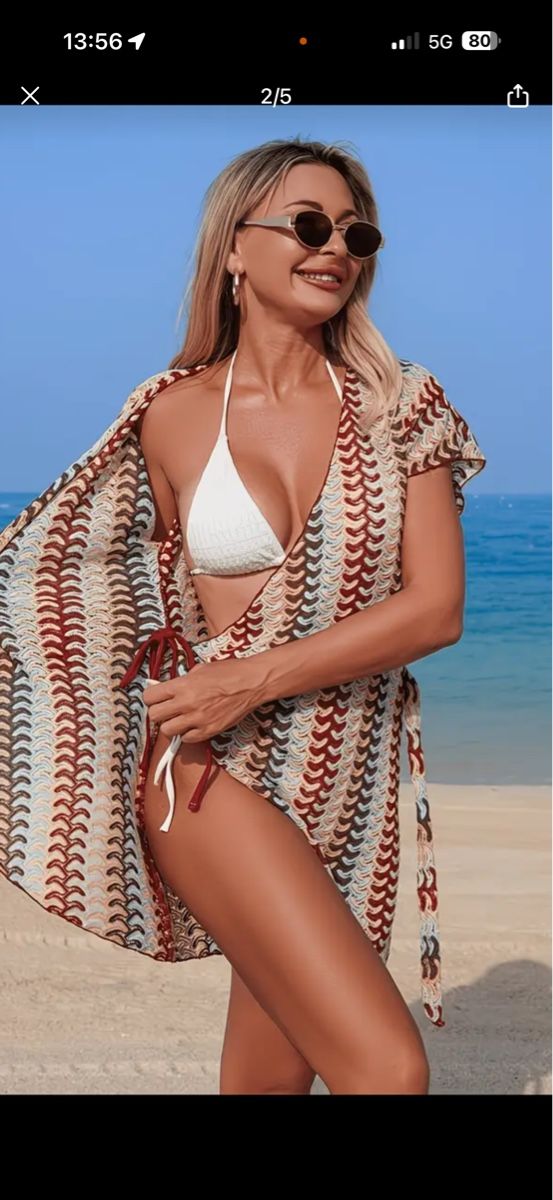Kleider: Strickkleid Wickeloptik Grösse S Neu – Neu und originalverpackt aus Vezia von sidu03 3