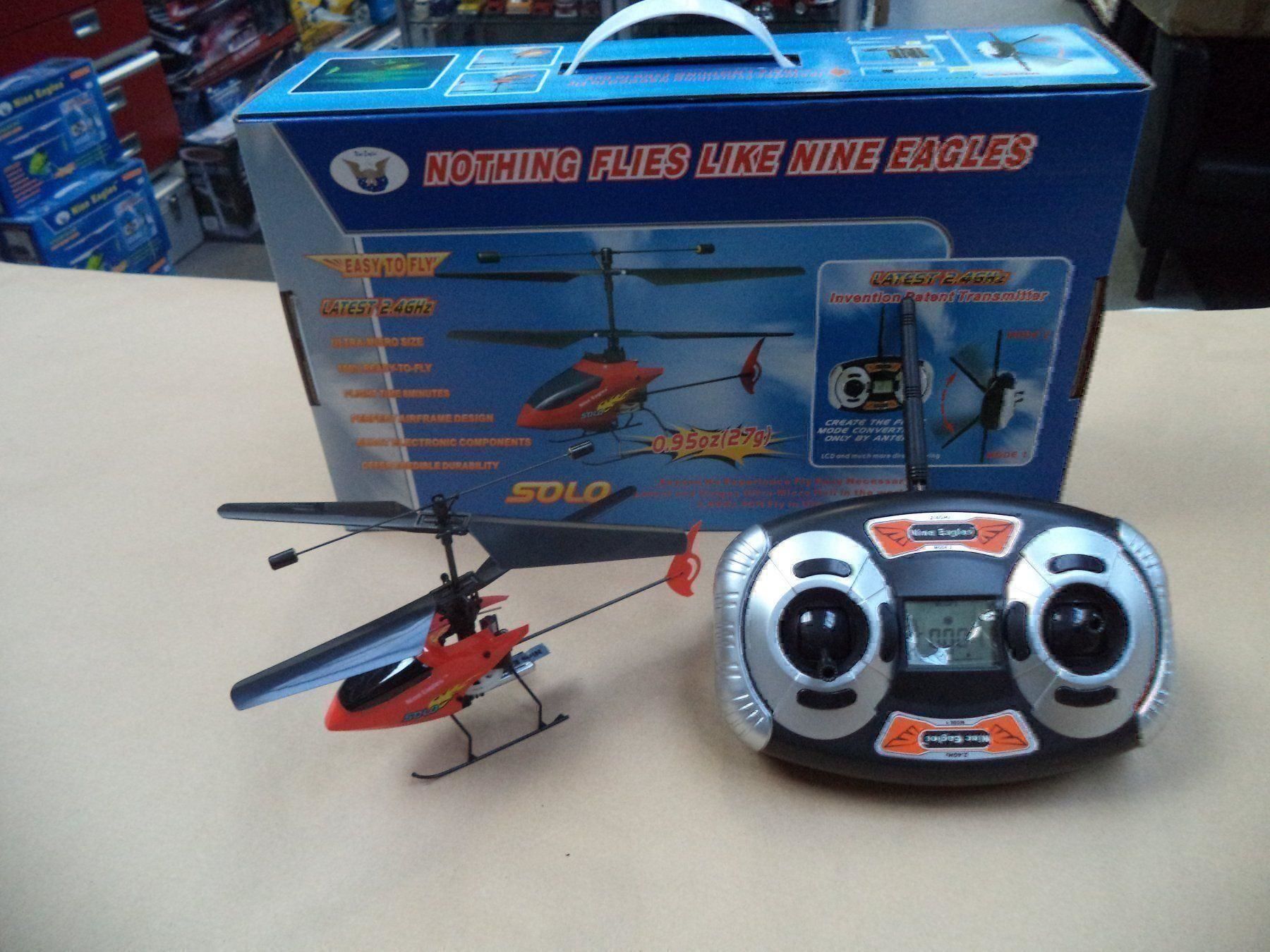 Modellismo RC: Nine Eagles Solo Pro 4Kanal Heli – Nuovo e nell'imballaggio originale da Rieden AG venduto da Wirth03