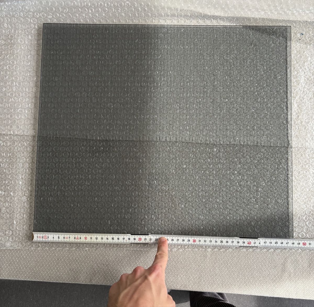 Ikea Piatti di portata: Glasplatte MALM transparent grau,  40x48 cm – Usato da Dagmersellen venduto da sim_zqh8 4