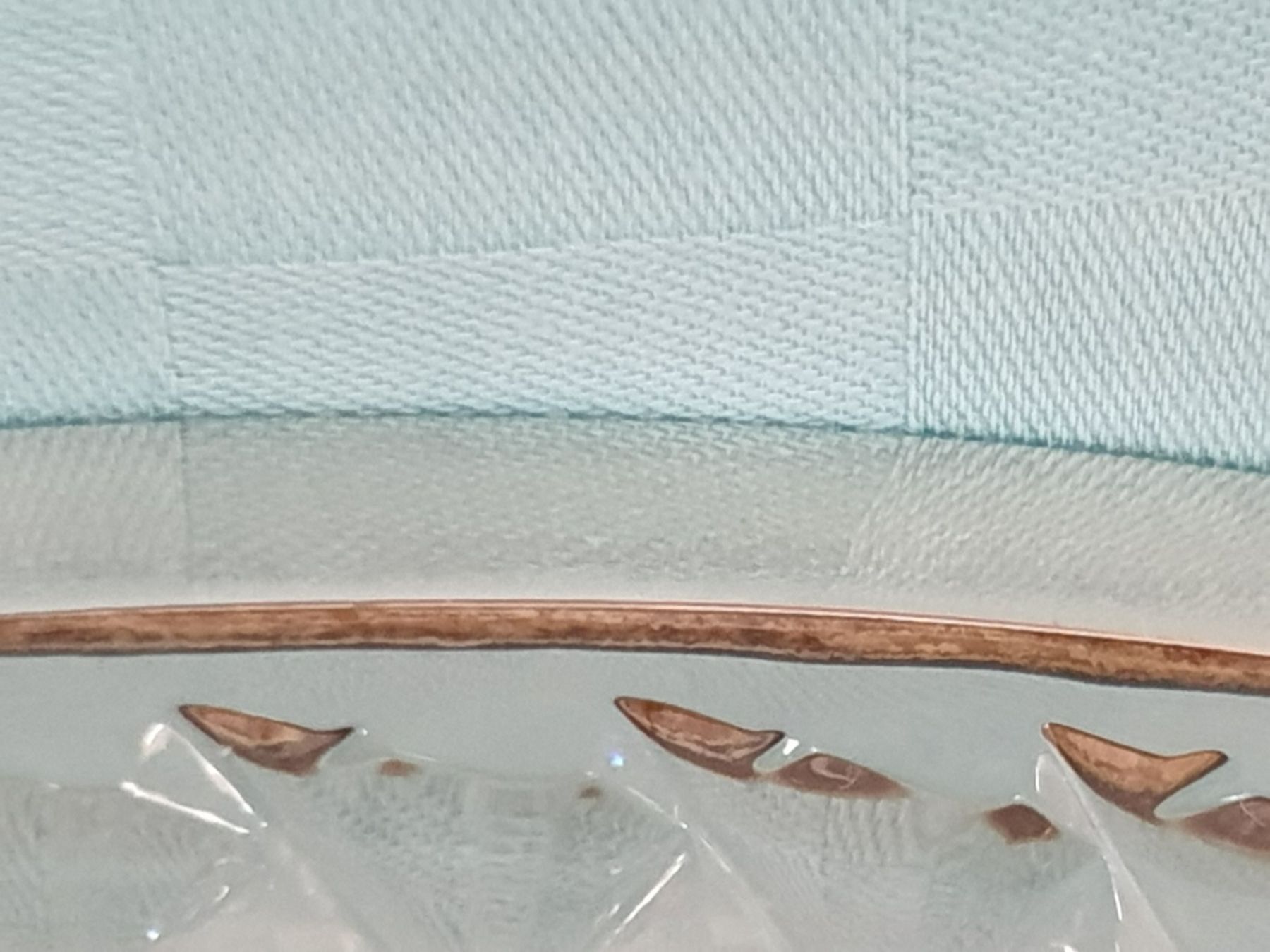 Coupes: Glas Schale Schüssel mit Silber - Rand – D'occasion à Mörschwil par spirspi 4
