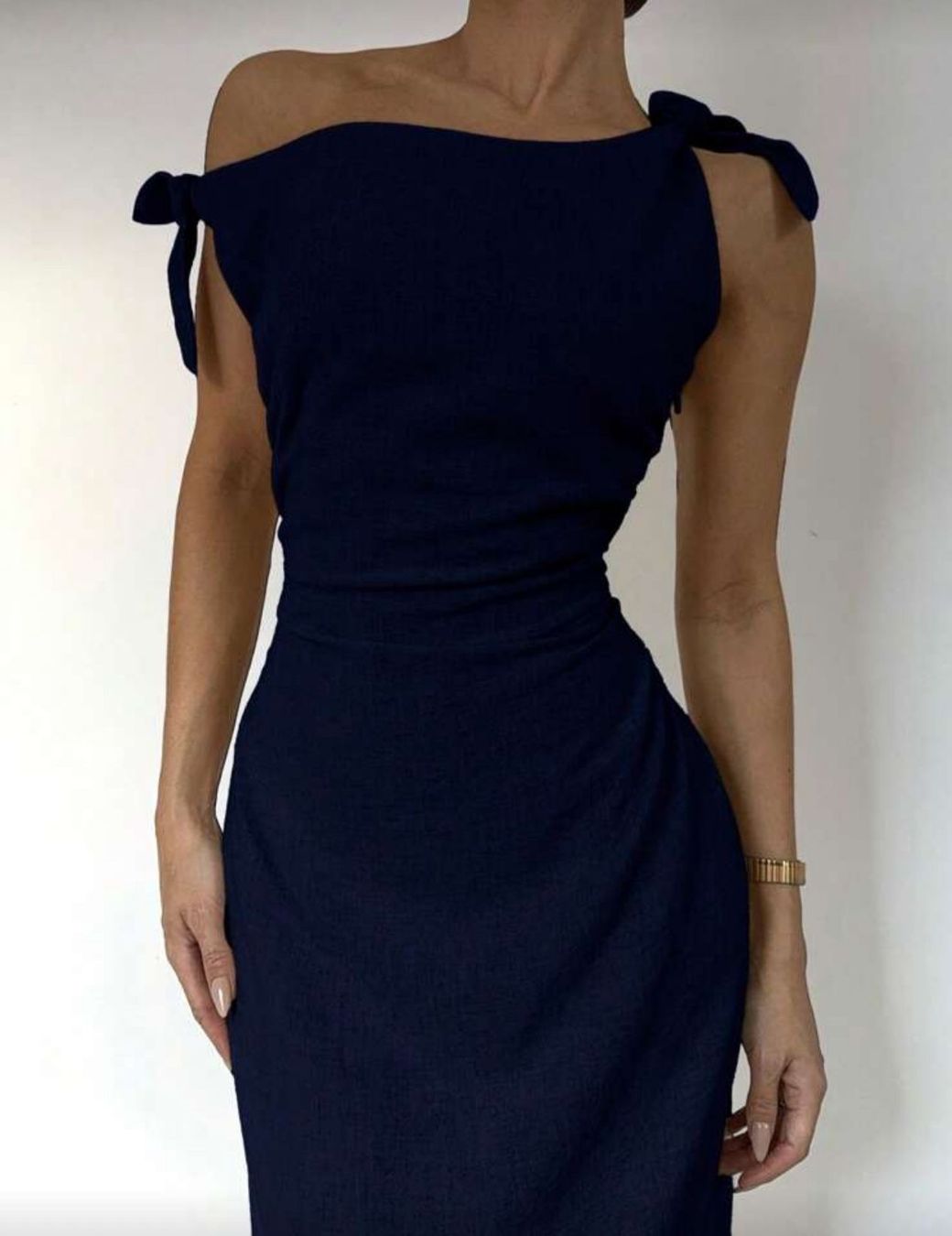 Shein Vestiti: Robe chic bleue foncée – Nuovo e nell'imballaggio originale da Montreux venduto da iizaa811 3