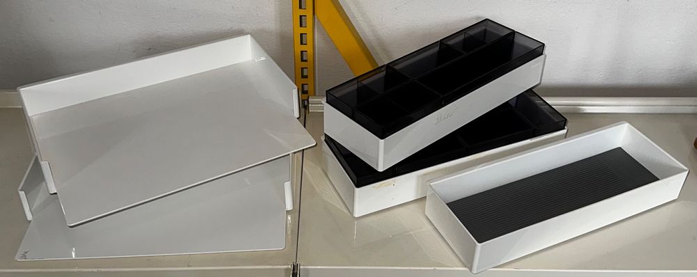 Tisch Trennwand Aluminium mit Zubehör Büro Werkstatt 1.8m