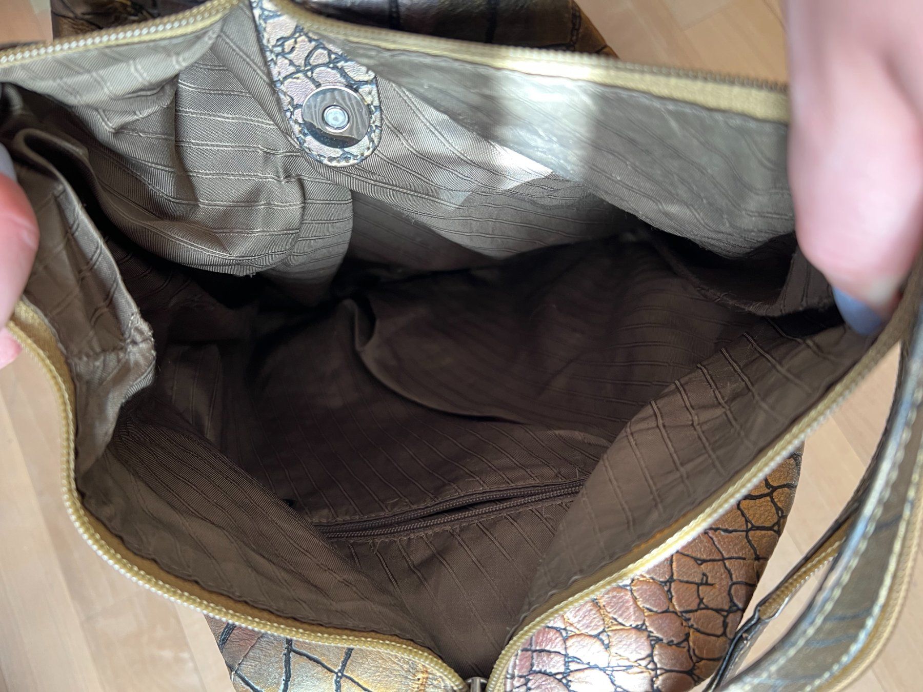 Zaini: Raffinierter Rucksack Schlangenoptik – Usato da Ramlinsburg venduto da Ruebli.X.Beet 4