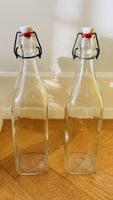 Lot de 2 bouteilles à limonade vintage avec bouchon!