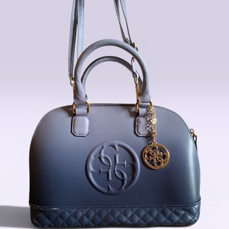 Guess, Sac à main, bleu dégradé, élégant pour la saison!