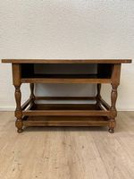 Vintage Landhaus Beistelltisch mit zwei Ablagen