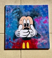 Toile Mickey Art  55x55