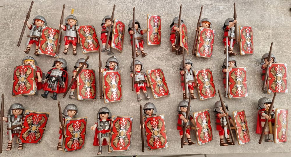 38 Römer Figuren, Schiff, Streitwagen,Kutsche (Gebraucht) in Aesch LU ...