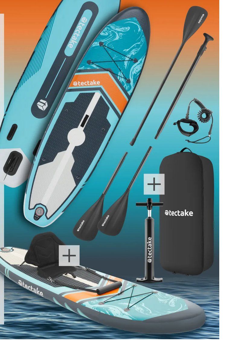 Tavole da surf e di nuoto: Stand-Up Paddle Board Zenon türkis/orange – Nuovo (secondo la descrizione) da Steinhausen venduto da Retourenprofis 2