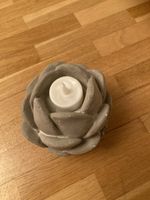Teelichthalter in Rosenform