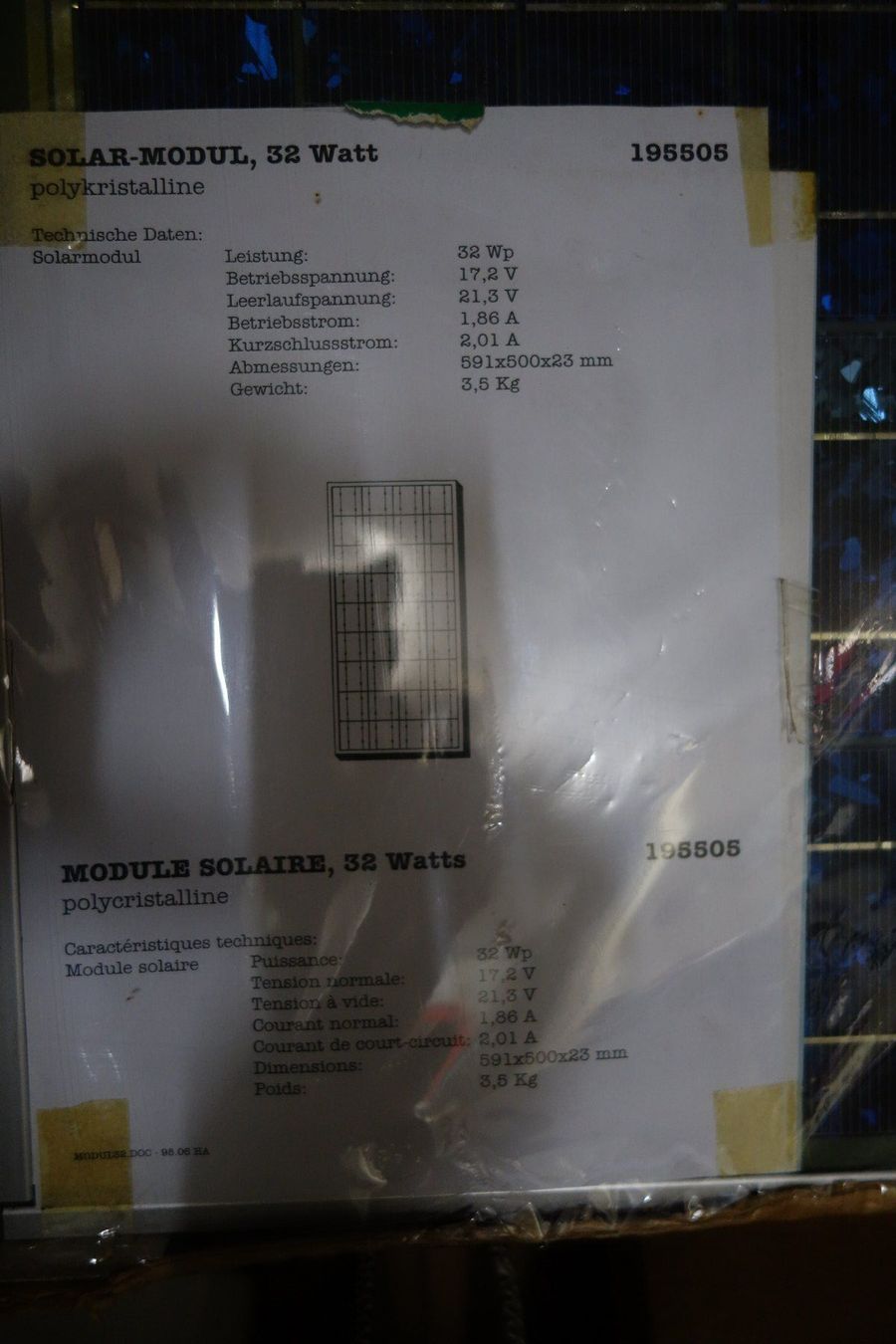 Dispositivi a energia solare: panneaux solaires, la paire – Nuovo e nell'imballaggio originale da Onex venduto da Albert_mode 2