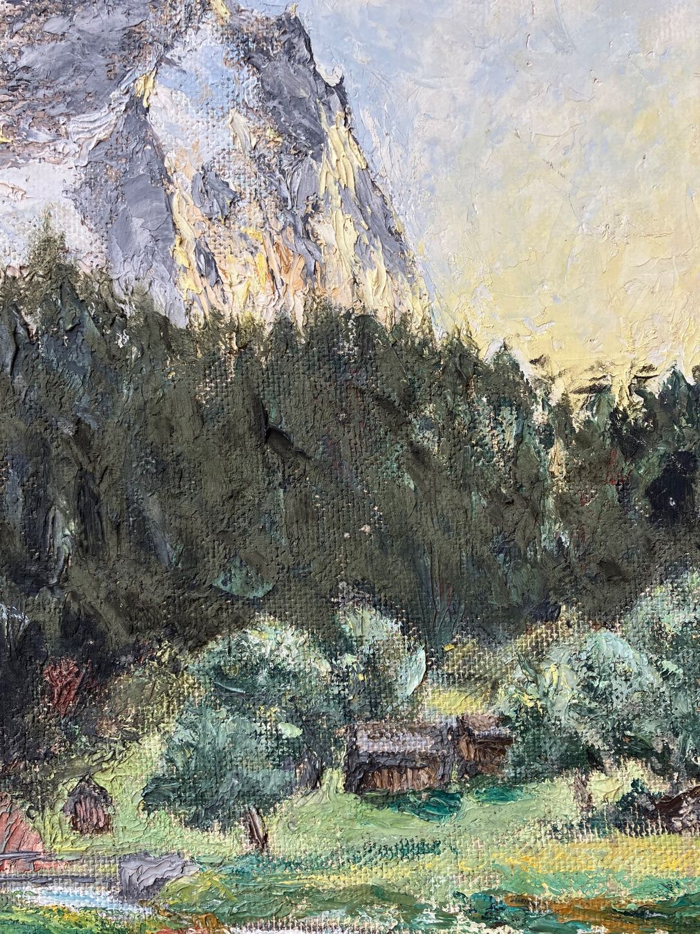 Tableaux: Ölgemälde von Hans Stahel – D'occasion à Wetzikon ZH par artefix 1