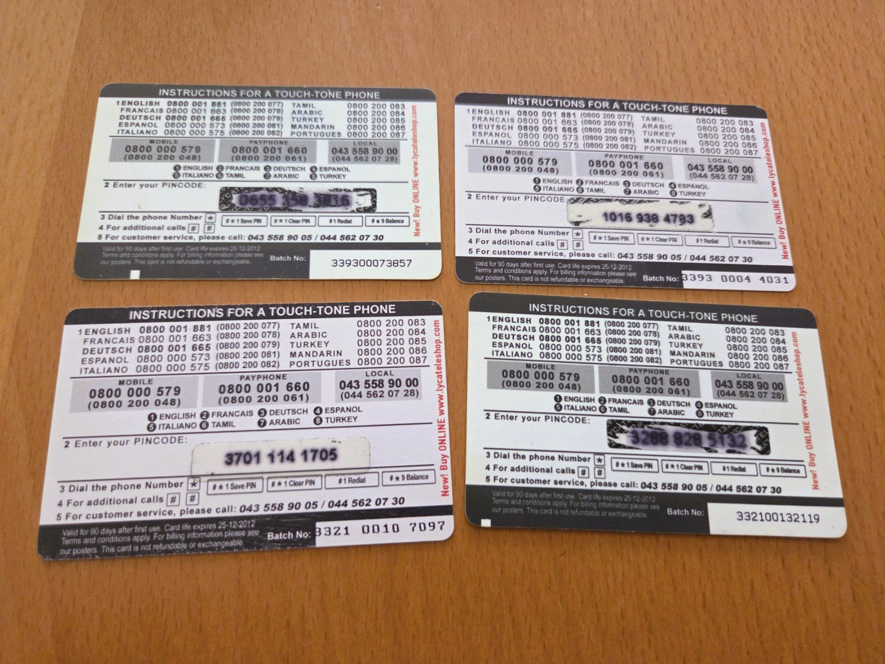 Cartes de téléphone: DIVERSE - PREPAID - SCHWEIZ – D'occasion à Brüttisellen par Nighttrain 1