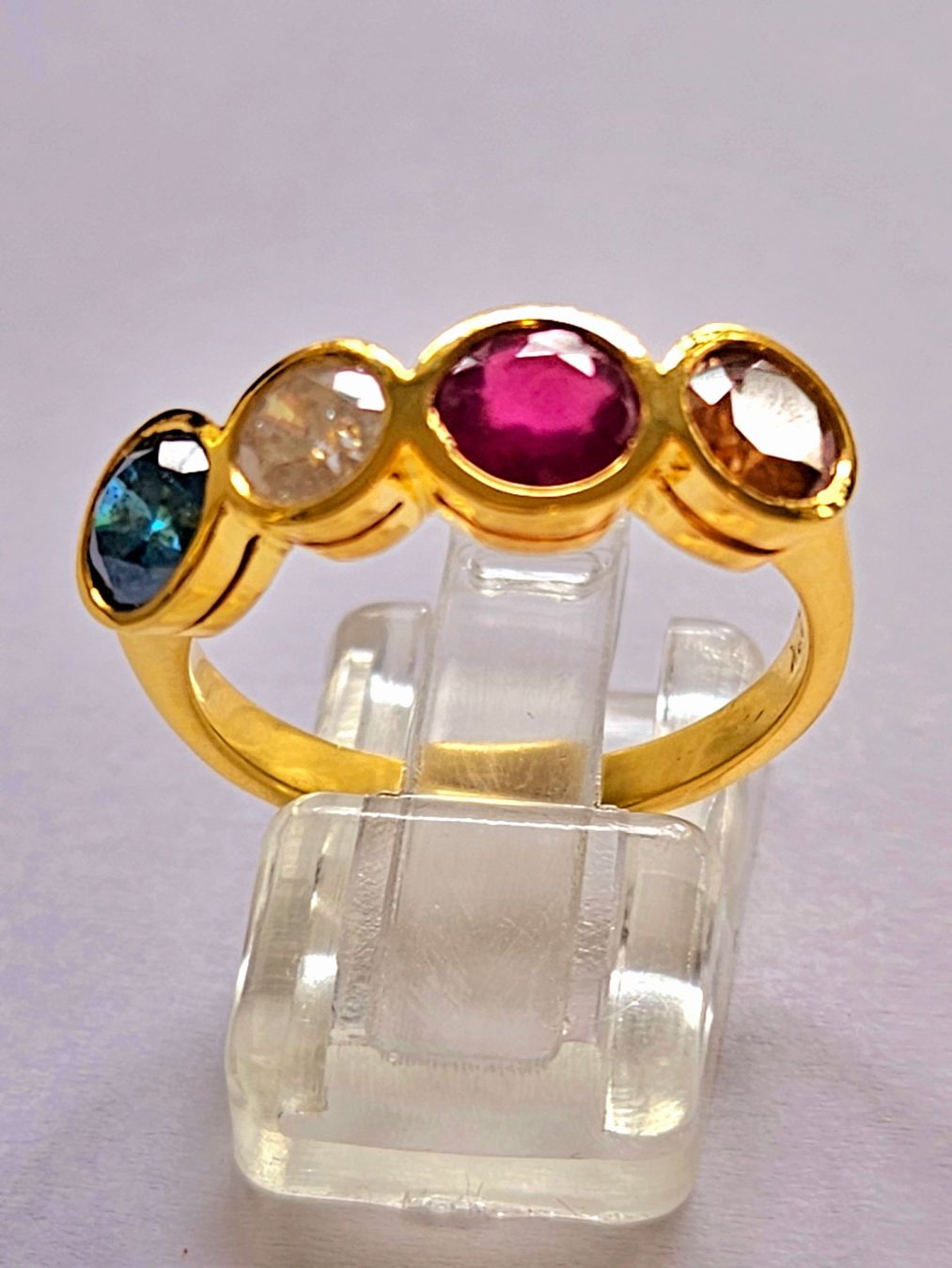 Bagues: Diamant Gold Fingering – Neuf avec emballage d'origine à Zürich par adriben
