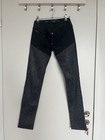 Philipp Plein Jeans, Schwarz, Grösse 27, Top Zustand!