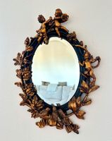Vintage Barock Wandspiegel vergoldet