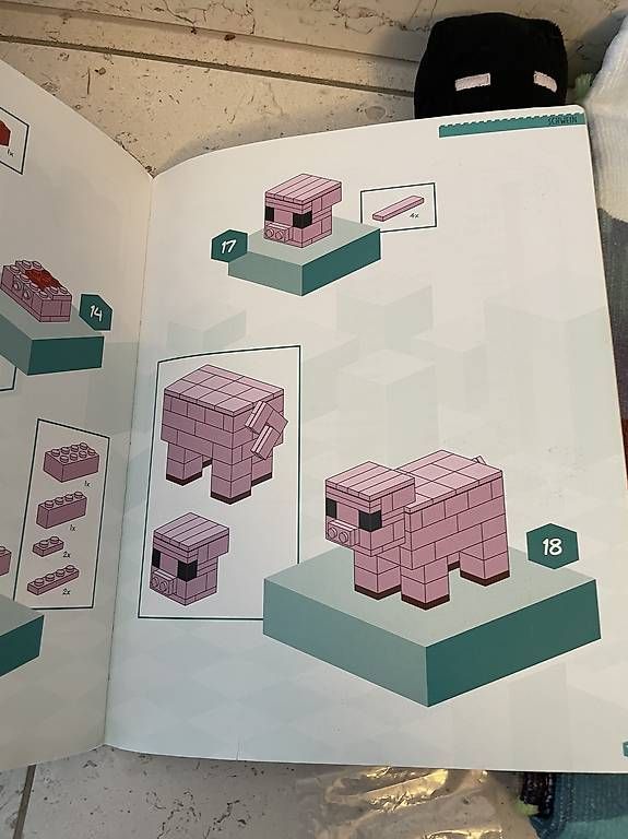 Giocattoli: Minekraft Set, Legobuch, Anderman , Tuch – Usato da Uster venduto da chlini1983 1