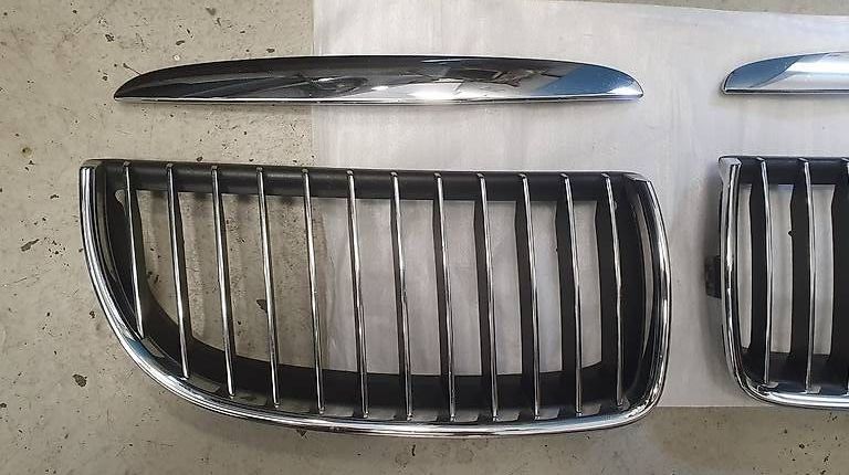 BMW Tutti pezzi di ricambio auto: BMW E90 E91 Nieren Kühlergrill Vfl Vorfacelift Original – Usato da Basel venduto da ser_q9qm 1