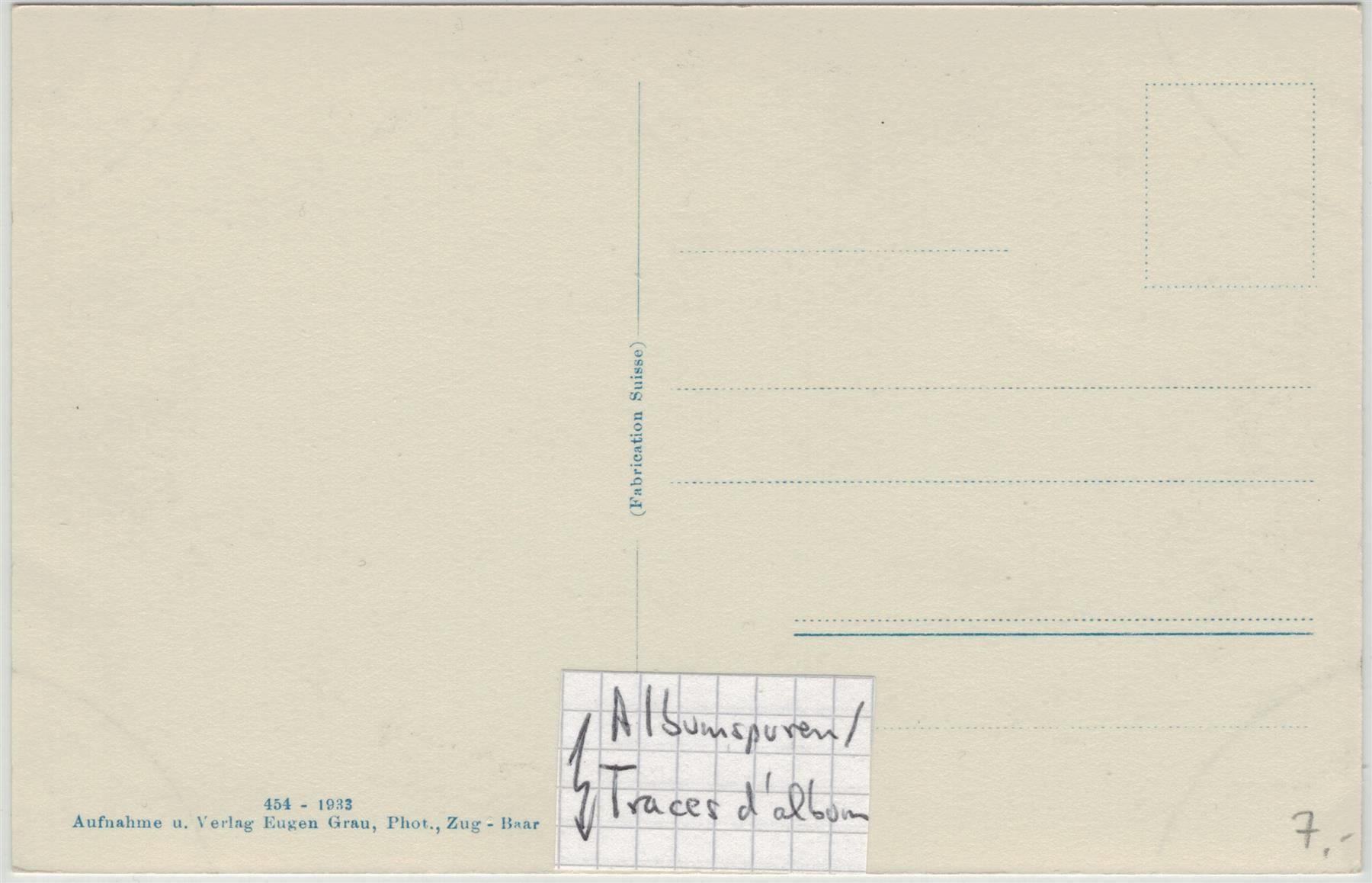 Cartoline postali: SZ 31 ARTH Zugersee Mythen – Usato da Fribourg venduto da philafri 1