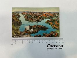 Postkarten Ticino Tessin Lago di Lugano Cartina