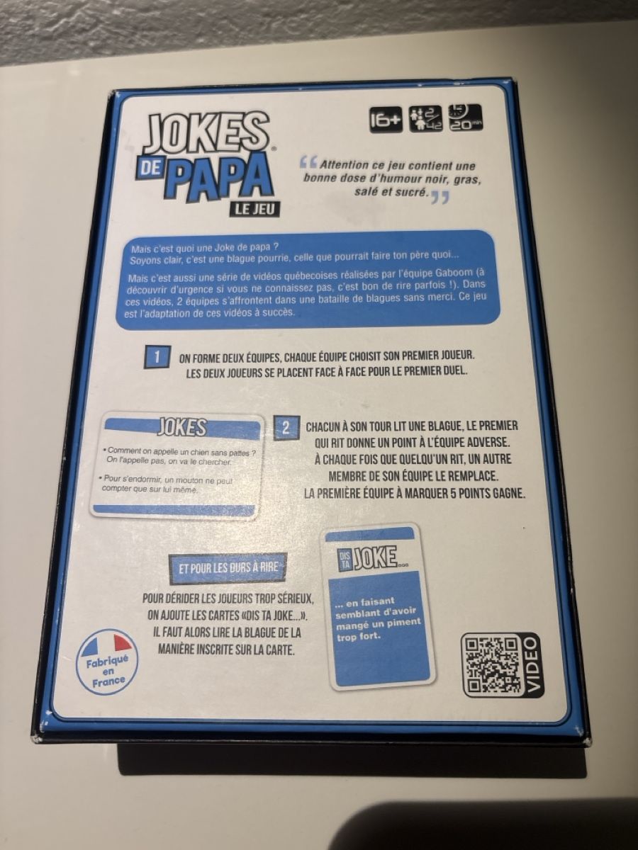 Jeux: Jokes de papa – Neuf (Voir description) à Ollon VD par ant_7mm9 5