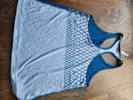 Sport Shirt Weiss/blau Lorna Jane M