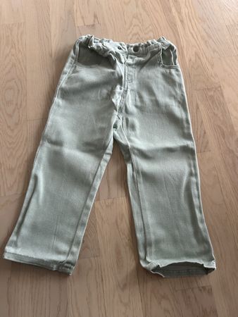 Hose/Jeans "Smile", Grösse 98, hellgrün, Top Zustand!