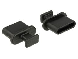 DeLOCK Staubschutz-Set: Je 15x USB-C & USB-A Cover (NEU)