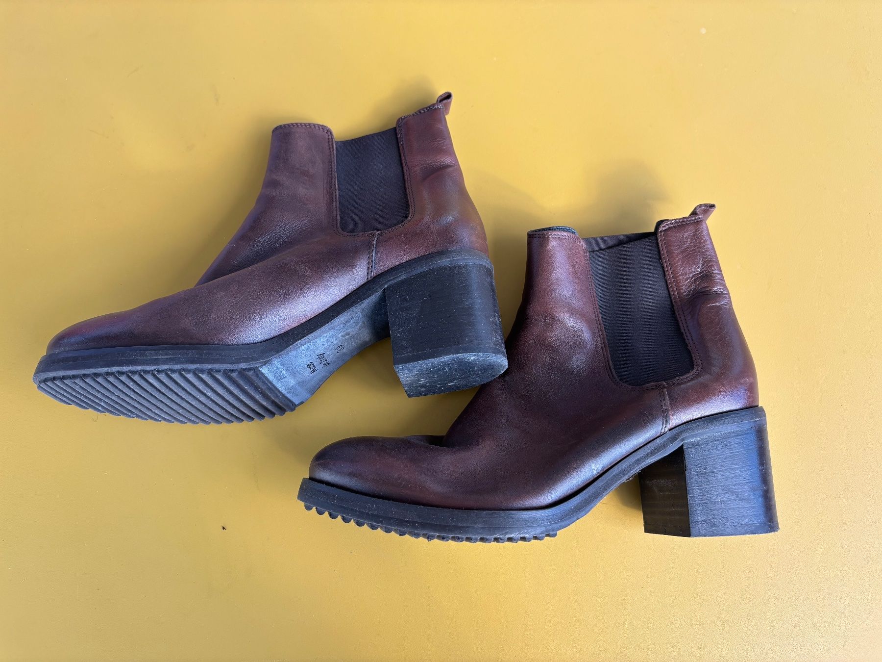 Damenschuhe: DAY braune Lederstiefeletten Gr. 39 – Gebraucht aus Zürich von missmodernage 4
