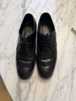 Tod's Brogues Schuhe Leder schwarz Grösse 37 gebraucht