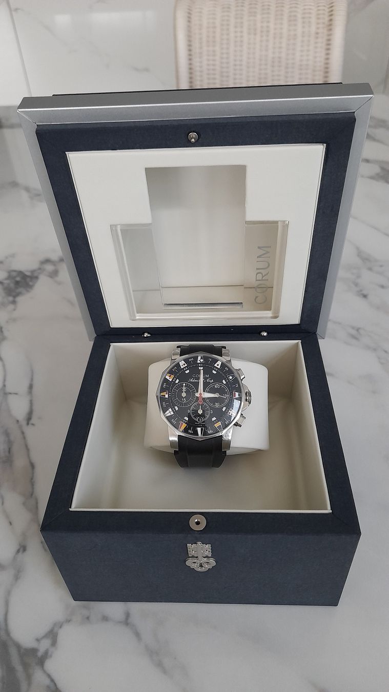 Corum Uhren: Corum Admirals Cup Armbanduhr Uhr – Gebraucht aus weggis von Minusio12 5