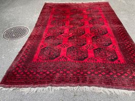 Orientteppich Perserteppich Afghane Turkmene Tschakesch