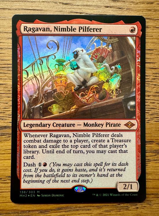Foil Ragavan, Nimble Pilferer Modern Horizons 2 NM (Neu (gemäss ...