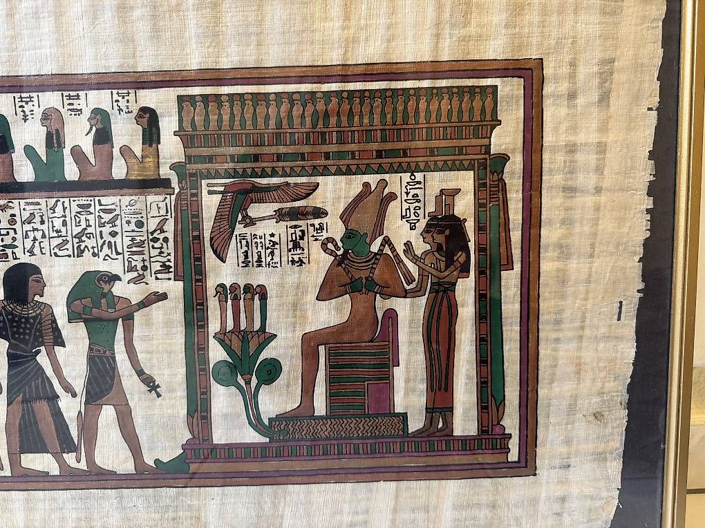 Foto & Immagini: Papyrus in Goldrahmen – Usato da Adliswil venduto da sus_l8lg 1