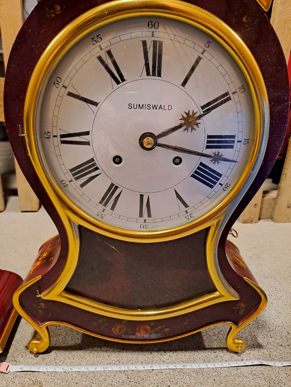 Orologi: Wunderschöne Pendule, Handbemalt, Antiquität – Usato da Münchenbuchsee venduto da Babsique 1