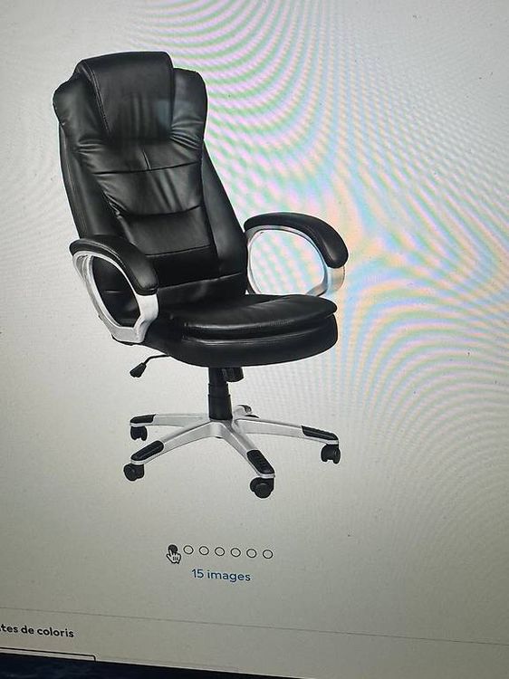 Chaise d'antiquités en chêne ancien, chaise de bureau et d'entrée