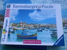 Ravensburger Puzzle 1000 Teile Mittelmeer