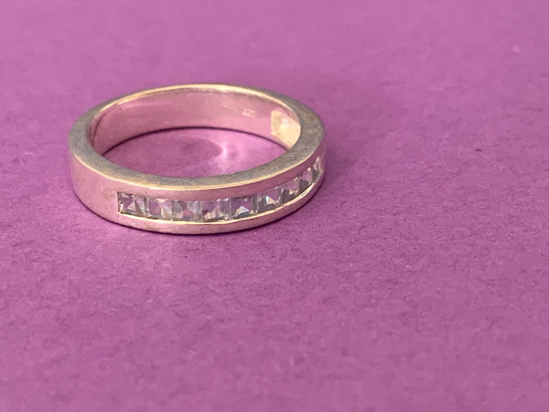 Ringe: Silberring hellblauer Schweif (55) – Gebraucht aus Laufen von belleskulptur 4