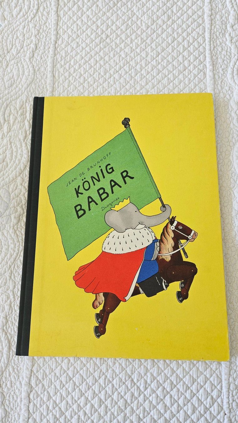 Bücher: König Babar, Jean de Brunhoff, Bilderbuch – Gebraucht aus Gossau ZH von Goes05