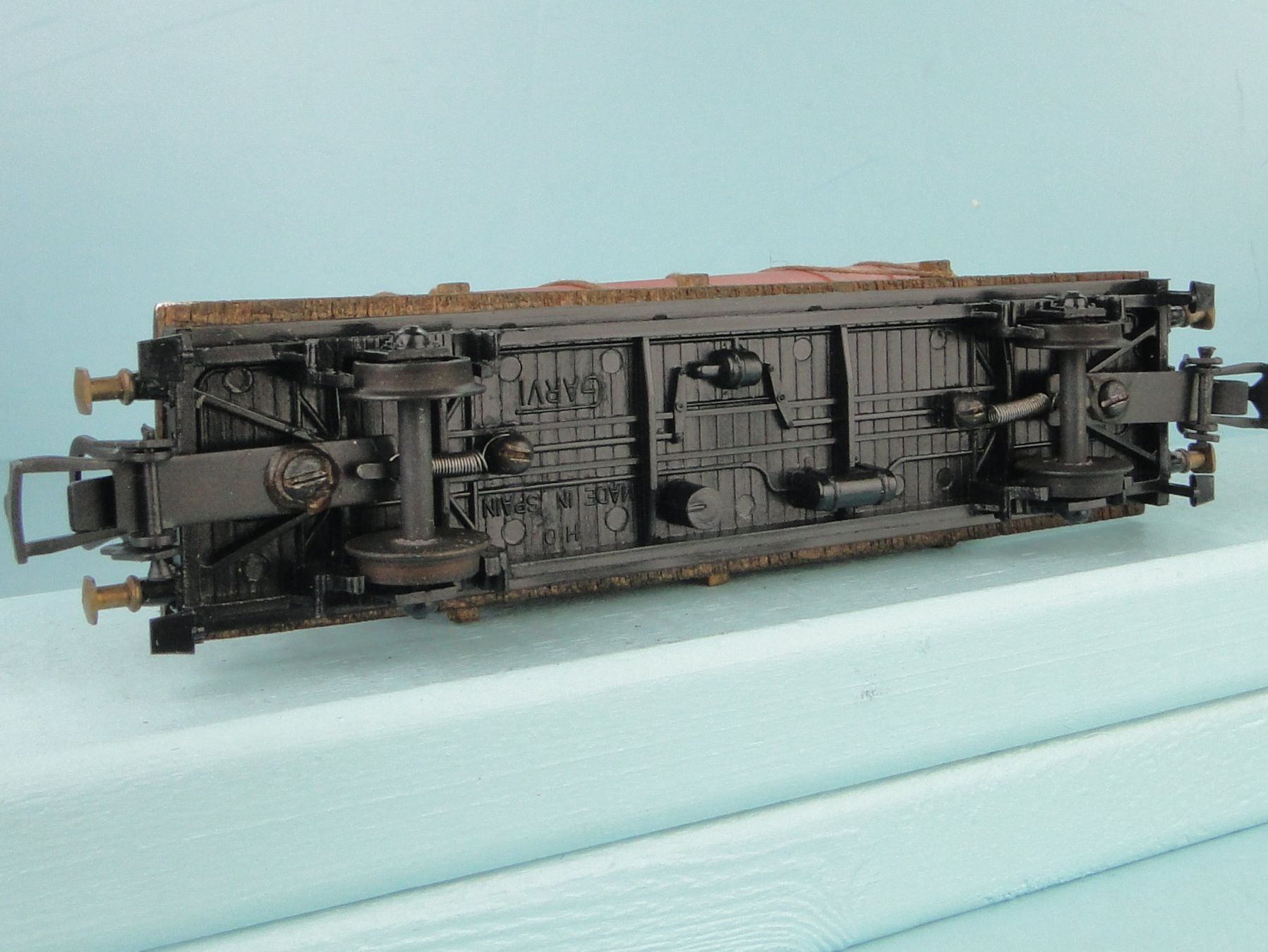 Trains électriques: Garvi H0 Flachwagen mit Rohr – D'occasion à Bülach par cann11 1