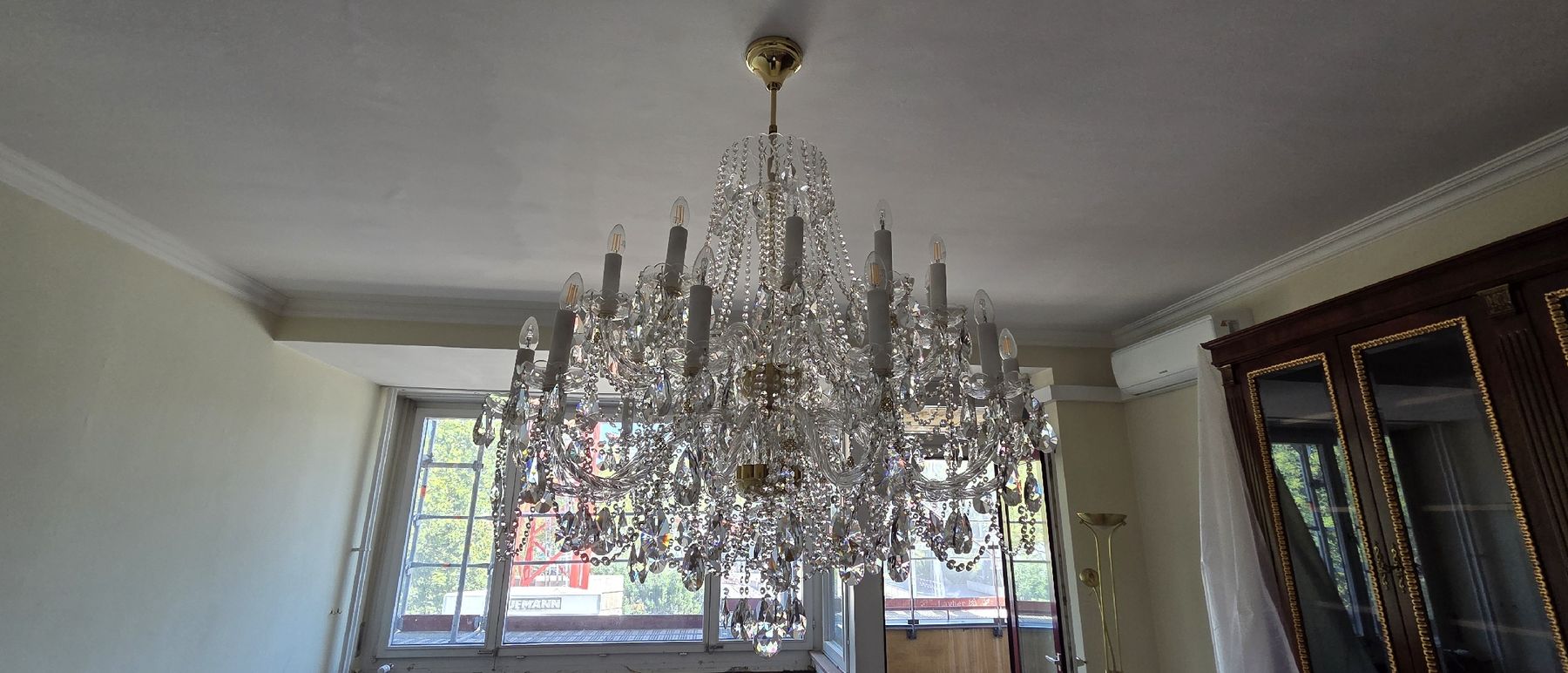 Kronleuchter & Deckenlampen: Wunderschöner Kristallkronleuchter – Gebraucht aus Zürich von barryw 1