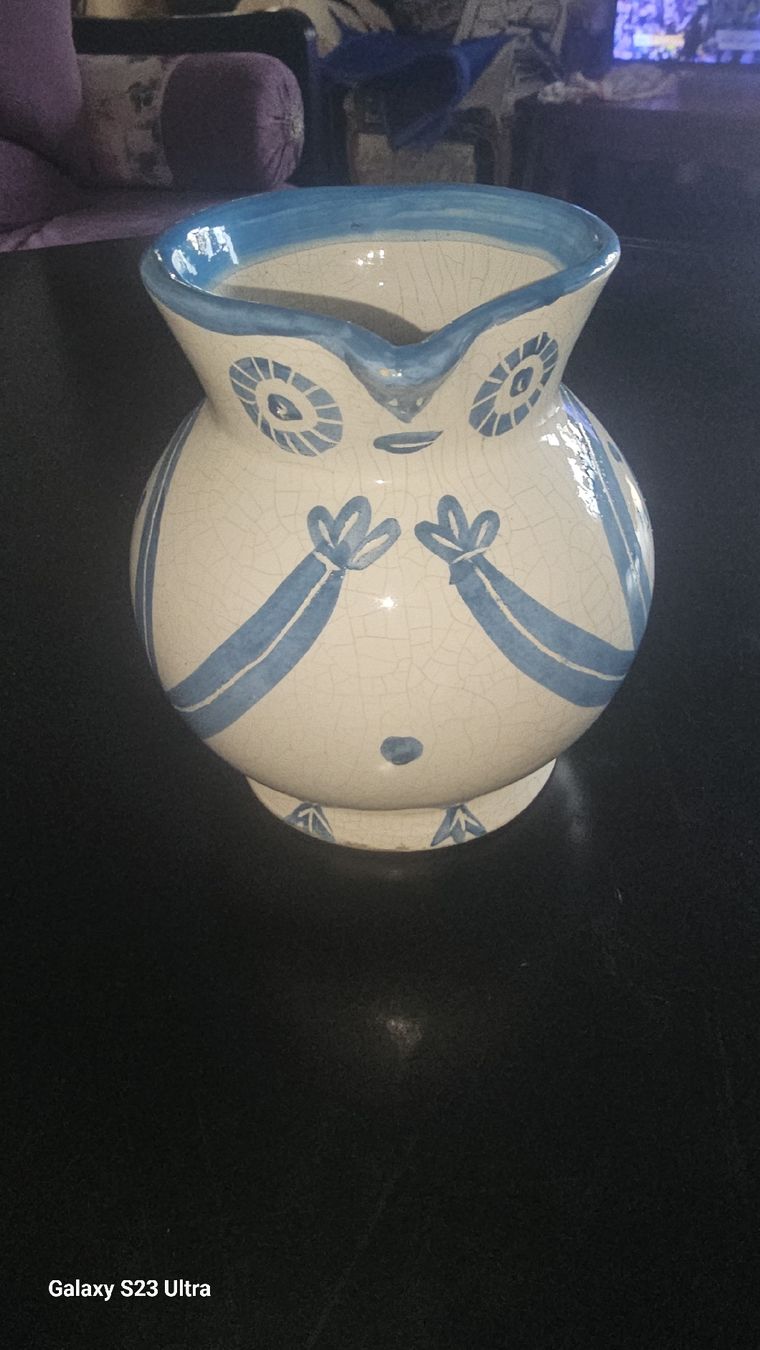 Caraffe: Pichet, petite Chouette de Pablo Picasso Originale. – Usato da Concise venduto da sib_wlz5
