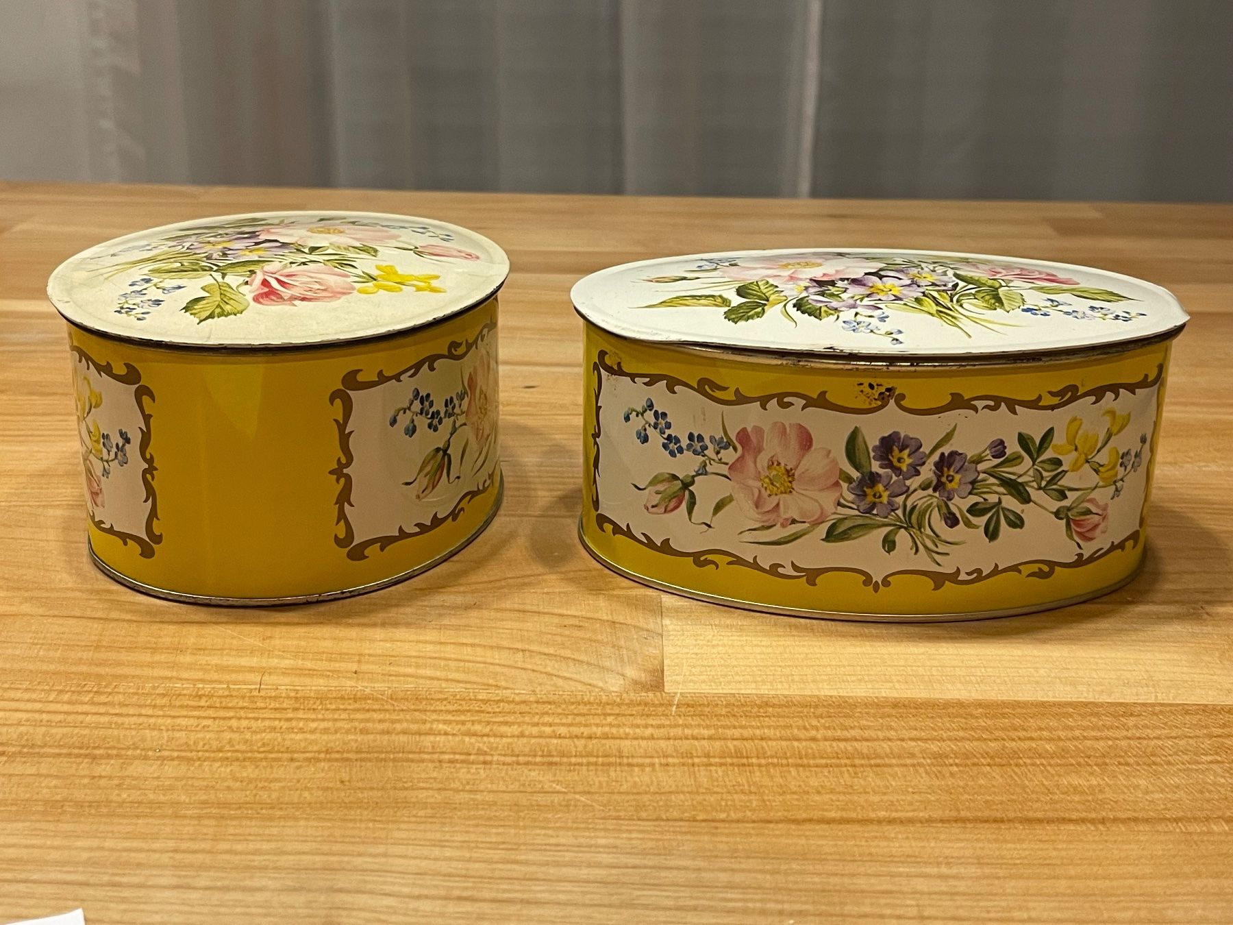 Tutte le decorazioni: 2er Set Blechdosen alt – Usato da Rümlang venduto da euqinom16 2