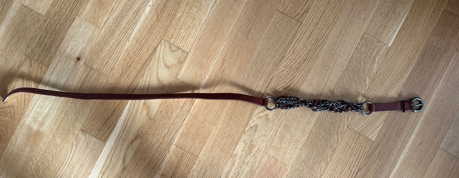 Gürtel: Naf Naf Gürtel Leder braun 85 cm – Gebraucht aus Rothenburg von wer_g9fd 8
