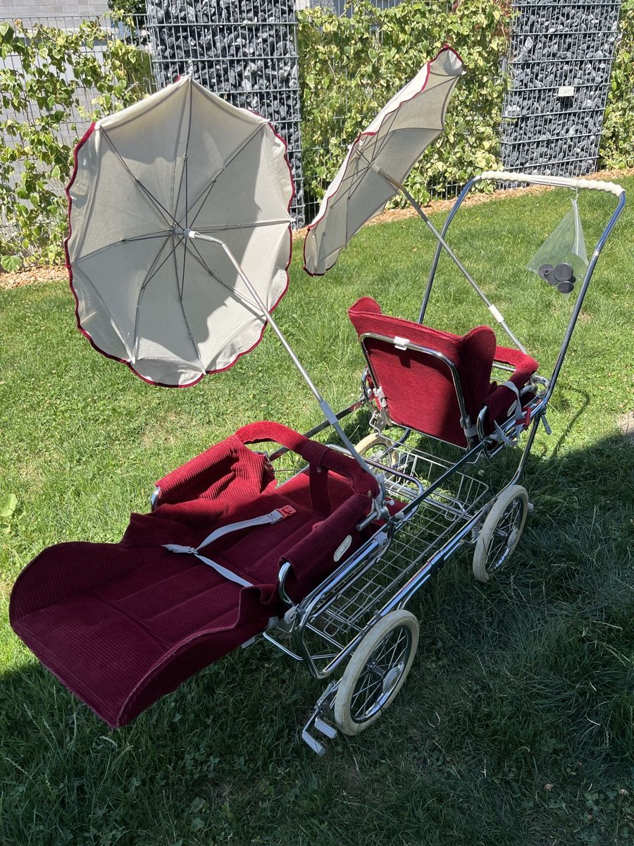 Zwilling Carrozzine: Toller vintage Zwillingskinderwagen – Usato da Bassersdorf venduto da Zika01 4