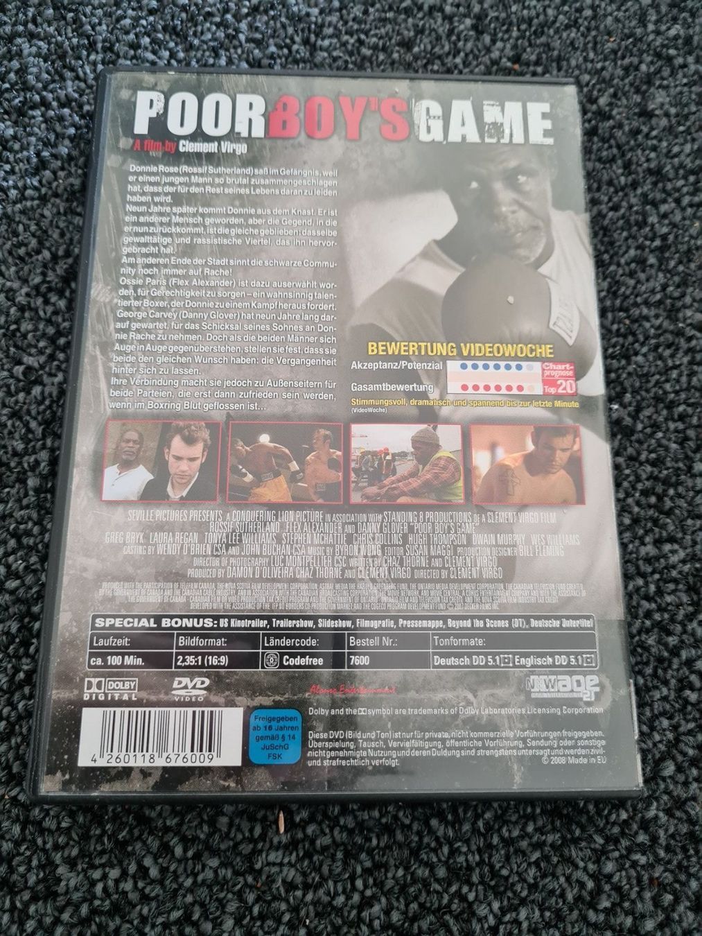 Tutti i DVDs: POOR BOYS GAME (7871) – Usato da Ruswil venduto da jan_bxl5 1